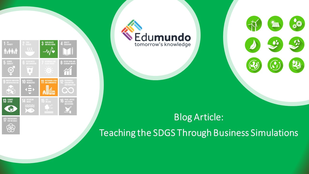 New Blog Article - Teaching the SDGs Through Business Simulations