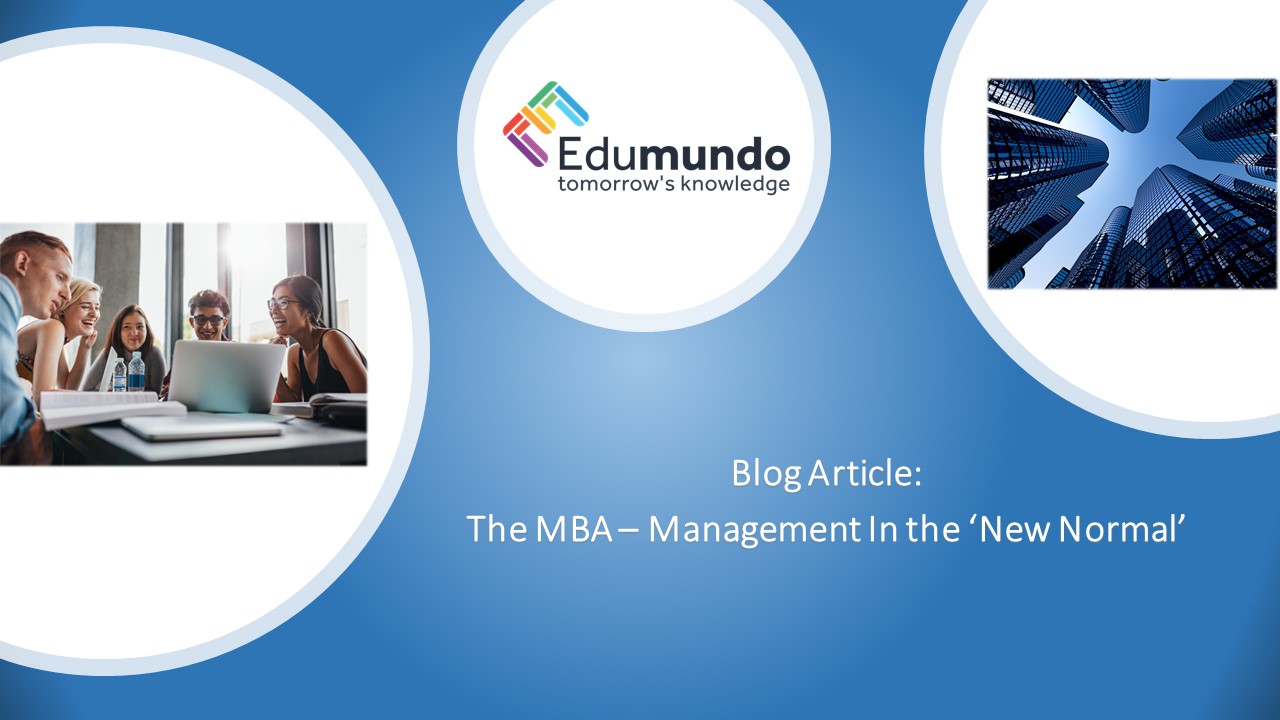 New Blog Article - The MBA
