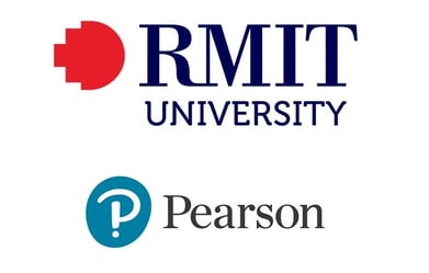 RMIT and Pearson logo